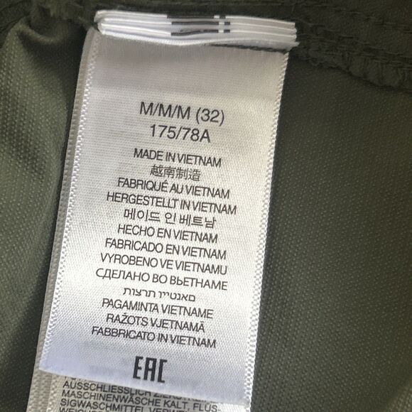 Marmot Shorts Men's 32 Hiking Green Nylon Belted Cargo Arch Rock Pockets - Picture 5 of 8